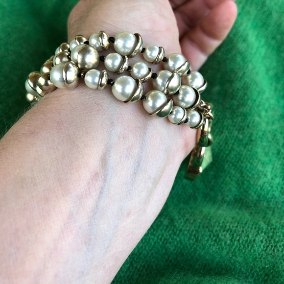 Christian Dior Multi Strand Pearls & Gold GORGEOUS…Must HAVE DIOR PIECE SO Glam - Picture 6 of 13